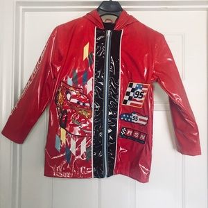 Disney Store Lightening MacQueen Raincoat